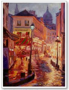 Thank you to an Art Collector in Loveland OH for buying La Consulate Montmartre
